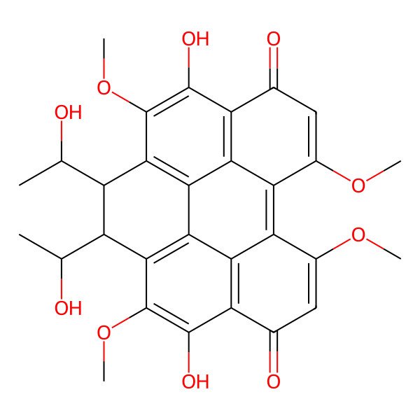 2D Structure of Elsinochrome C