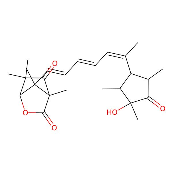 2D Structure of Emericelactone D