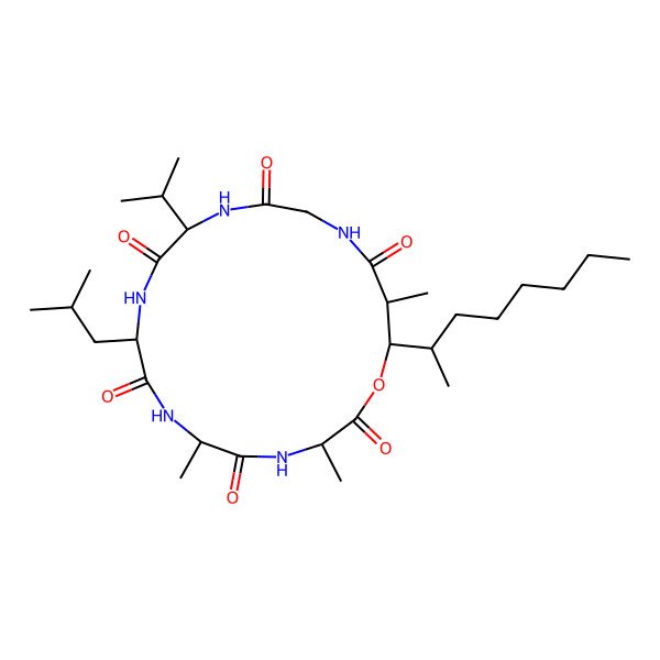 2D Structure of Emericellamide A