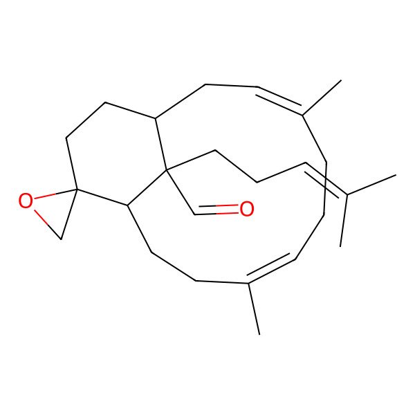 2D Structure of Emericellene A
