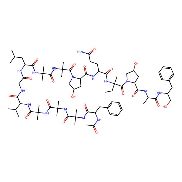 2D Structure of Emerimicin III