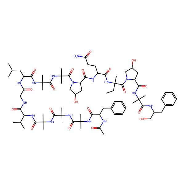 2D Structure of Emerimicin IV