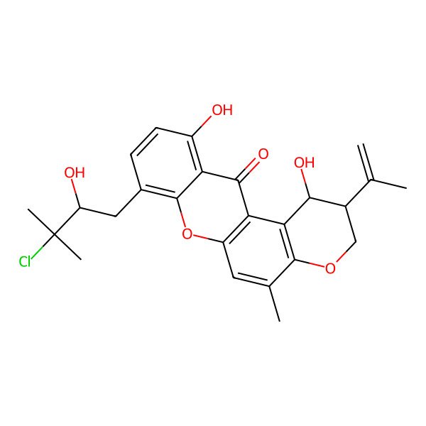 2D Structure of Emerixanthone A