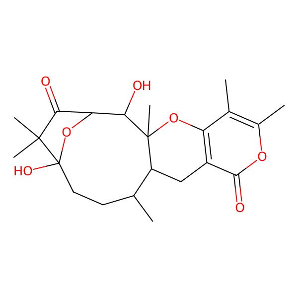 2D Structure of Emerone B