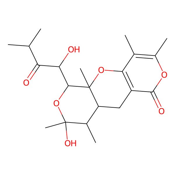 2D Structure of Emerone C