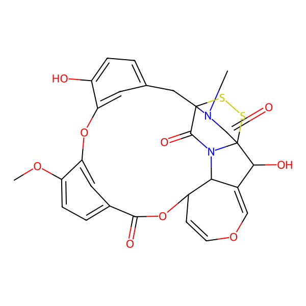 2D Structure of Emestrin F