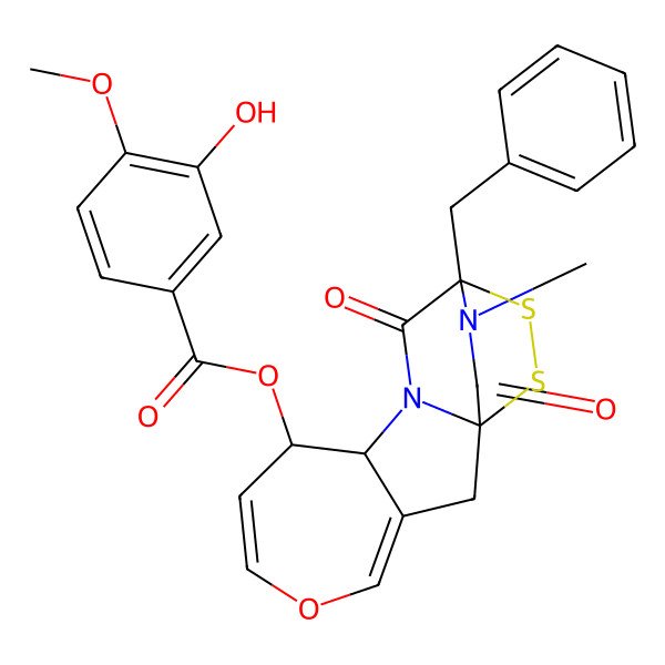 2D Structure of Emestrin J