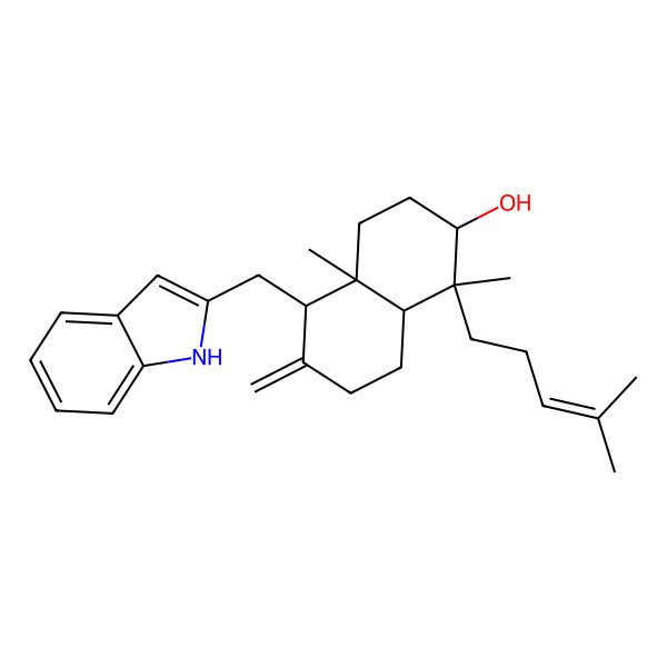 2D Structure of Emindole SA