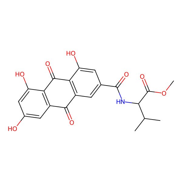 2D Structure of Emodacidamide A
