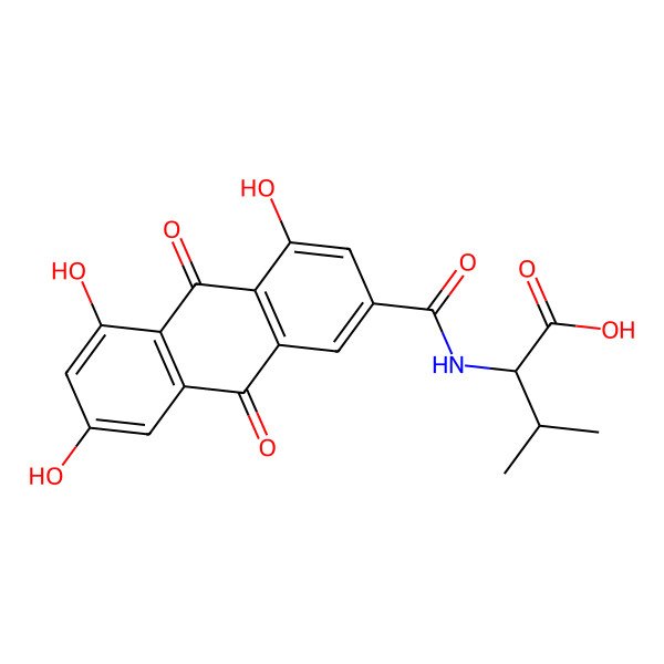 2D Structure of Emodacidamide B