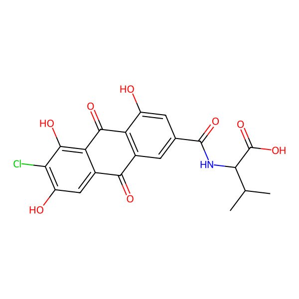 2D Structure of Emodacidamide C