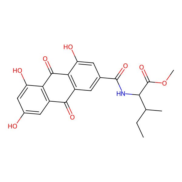 2D Structure of Emodacidamide D