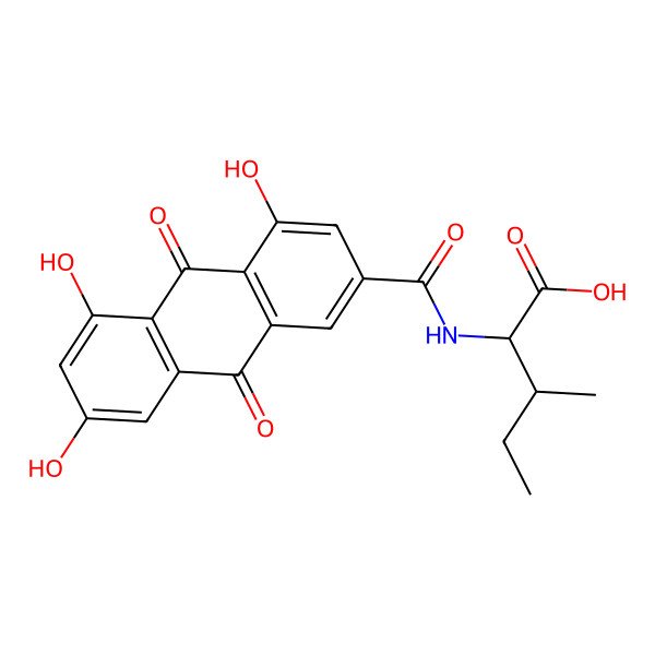 2D Structure of Emodacidamide E