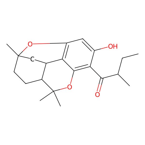 2D Structure of Empetrifranzinan C 2D Structure of Empetrifranzinan C