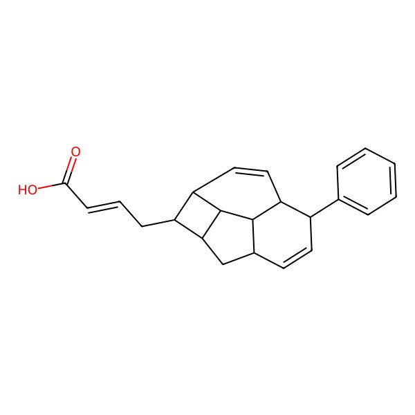 2D Structure of Endiandric acid B