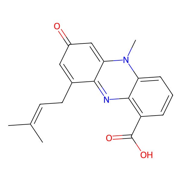 2D Structure of Endophenazine B