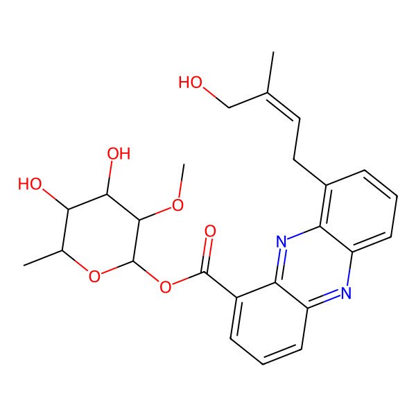 2D Structure of Endophenazine C