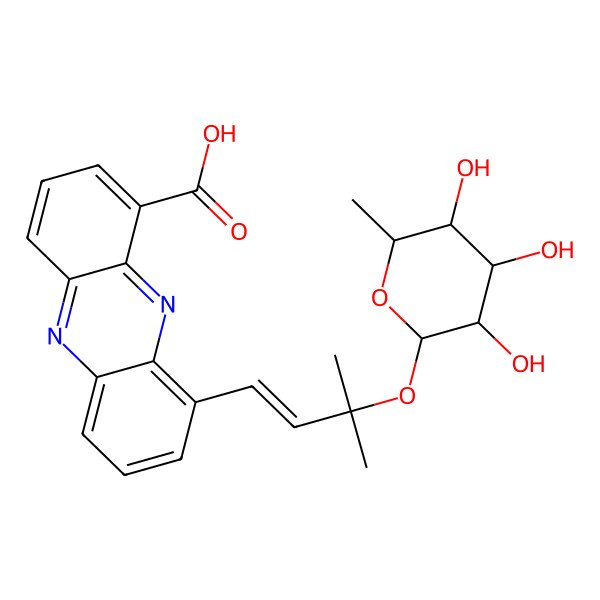2D Structure of Endophenazine D
