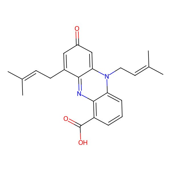 2D Structure of Endophenazine F