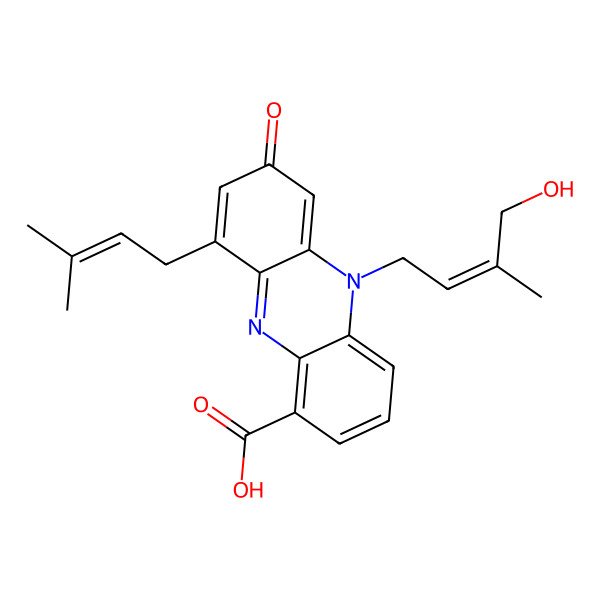 2D Structure of Endophenazine F1