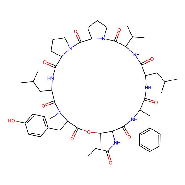 2D Structure of Enduspeptide A