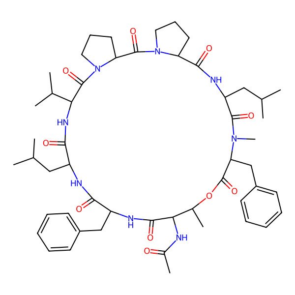 2D Structure of Enduspeptide E