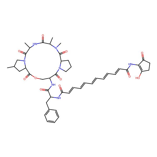 2D Structure of Enopeptin A