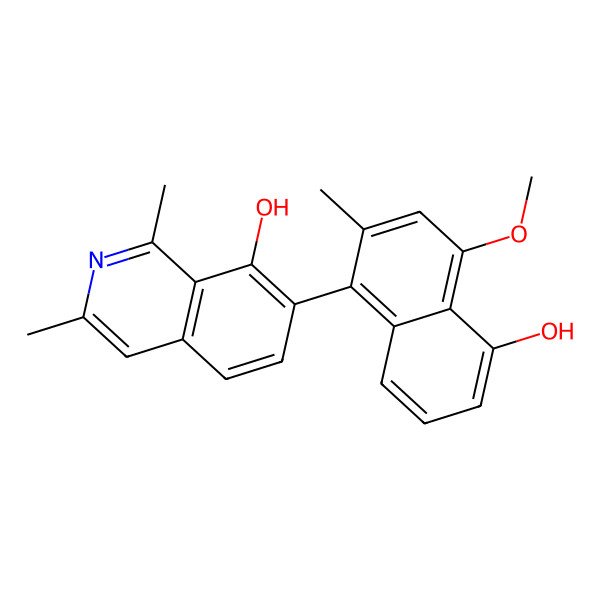 2D Structure of ent-dioncophylleine A 2D Structure of ent-dioncophylleine A