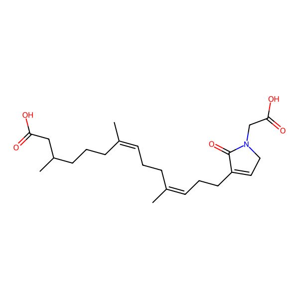 2D Structure of Ent-Ircinialactam C