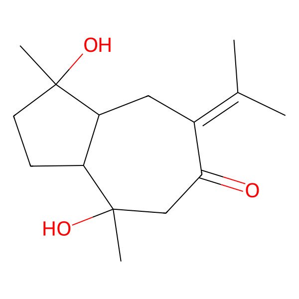 2D Structure of ent-Isozedoaronediol