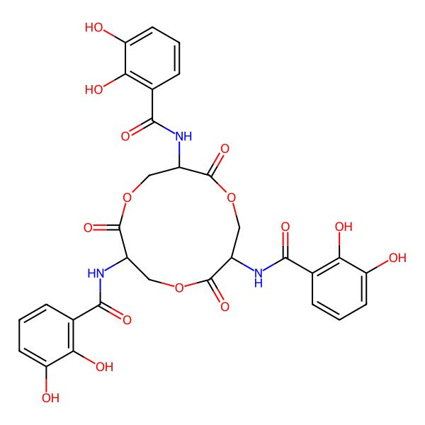 2D Structure of Enterobactin