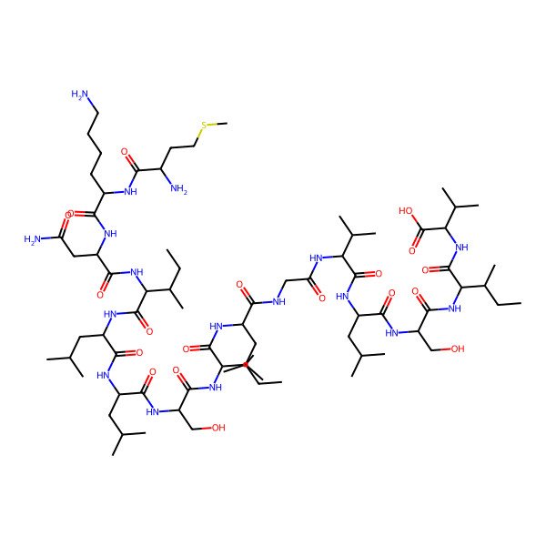 2D Structure of Enterolysin A