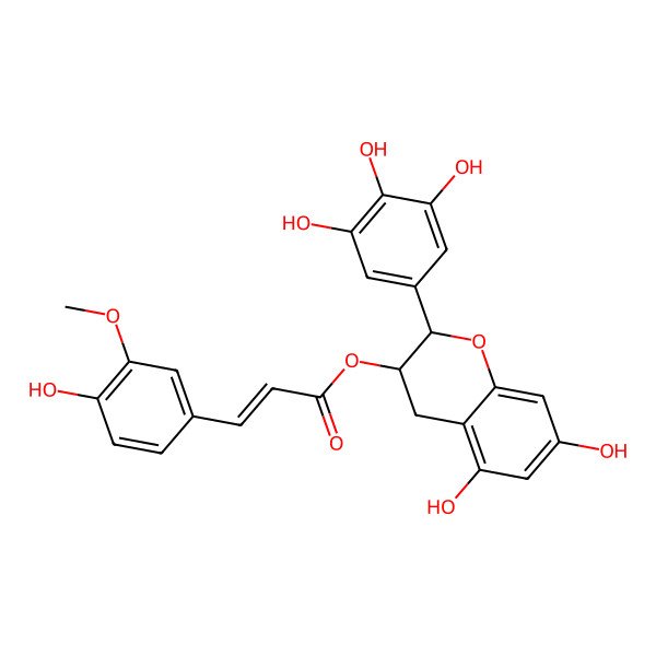 2D Structure of Epigallocatechin-3-O-ferulate