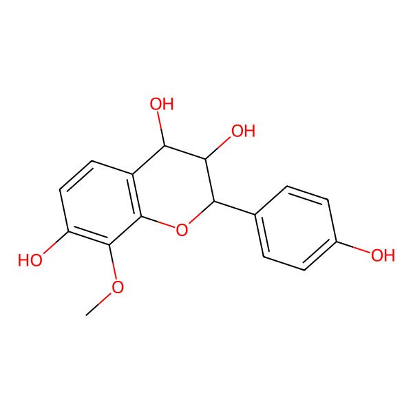 2D Structure of Epioritin-4alpha-ol 8-methyl ether