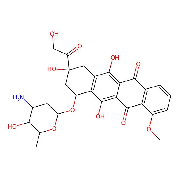 2D Structure of Epirubicin
