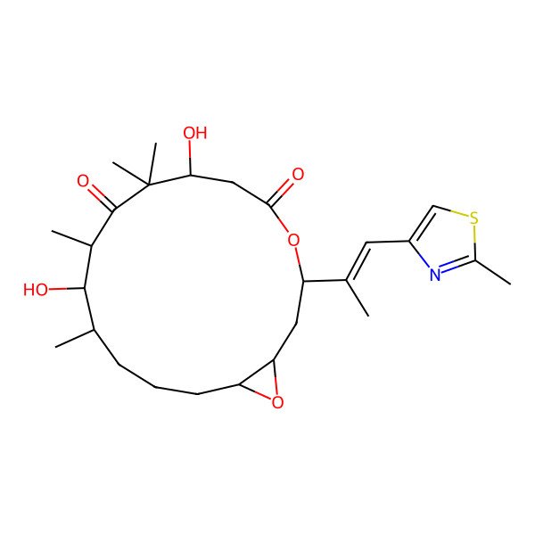 2D Structure of Epothilone A
