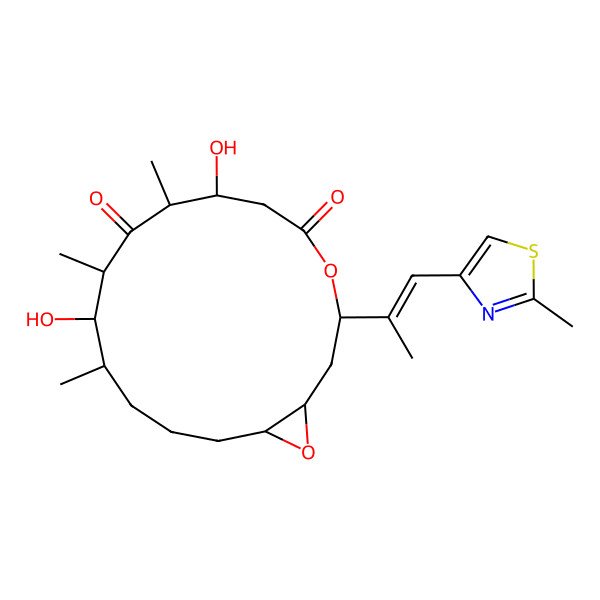 2D Structure of epothilone A2