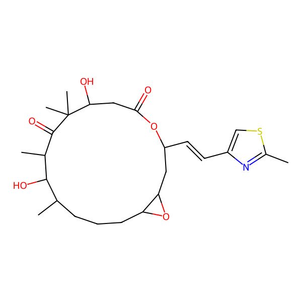 2D Structure of Epothilone A8