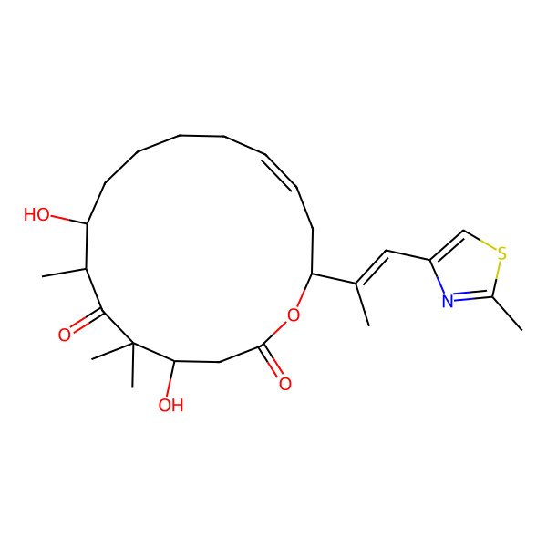 2D Structure of Epothilone C4