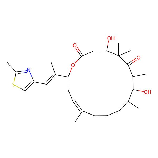 2D Structure of Epothilone D
