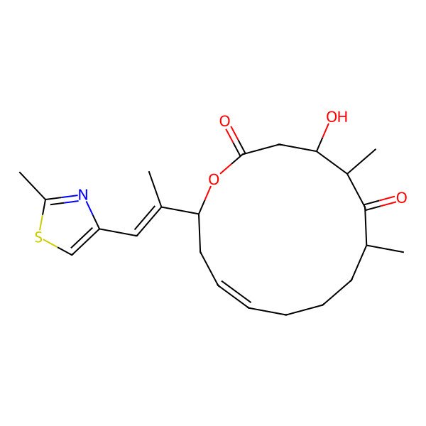 2D Structure of Epothilone K