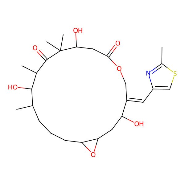 2D Structure of Epothilone M