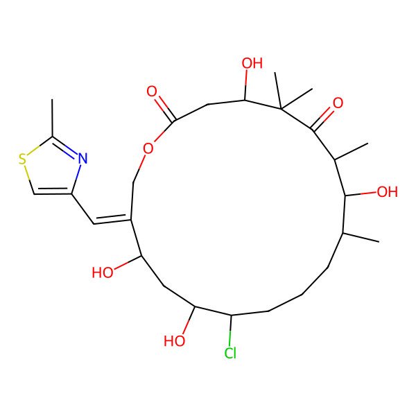 2D Structure of Epothilone N