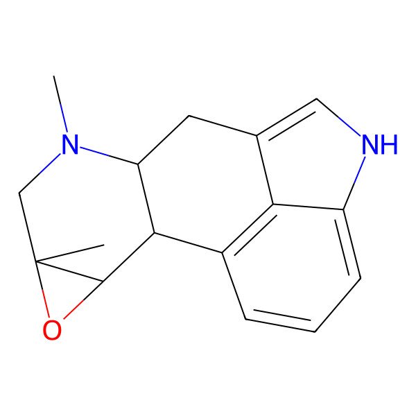 2D Structure of Epoxyagroclavine I