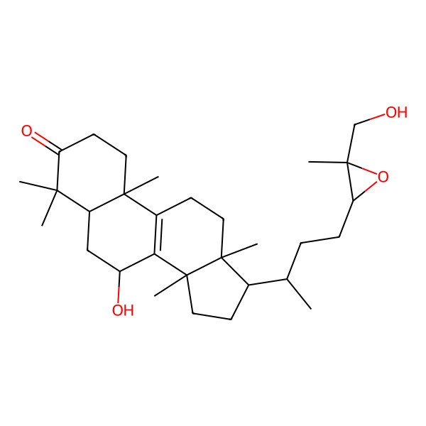 2D Structure of Epoxyganoderiol A