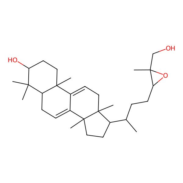 2D Structure of Epoxyganoderiol C