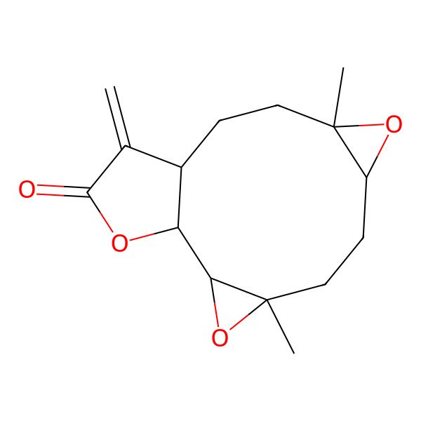 2D Structure of Epoxyparthenolide 2D Structure of Epoxyparthenolide