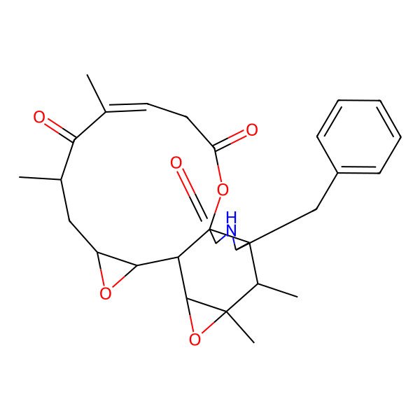 2D Structure of Epoxyrosellichalasin