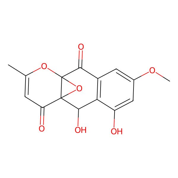 2D Structure of Epoxyroussoedione