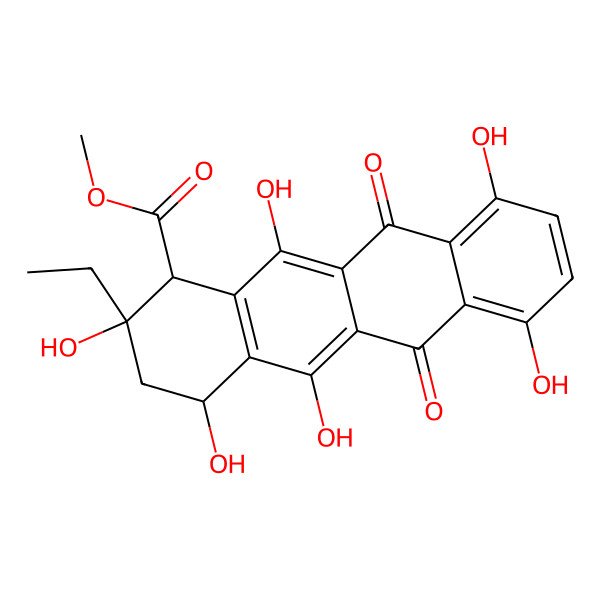 2D Structure of Epsilon-isorhodomycinone